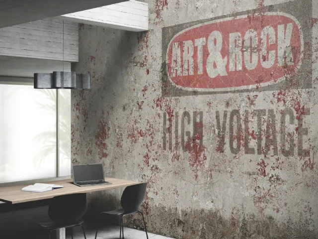 Carta da parati Art Rock di Glamora