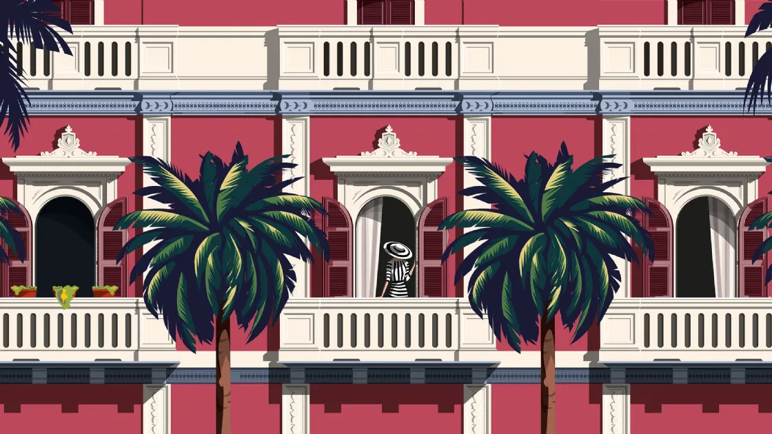 Carta da parati Boulevard di Inkiostro Bianco