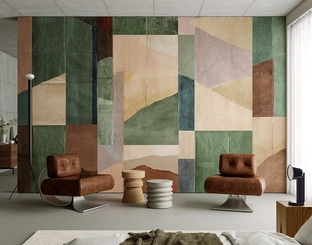 Carta da parati Japonisme Inkiostro Bianco