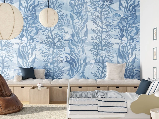 Carta da parati Kelp di Inkiostro Bianco