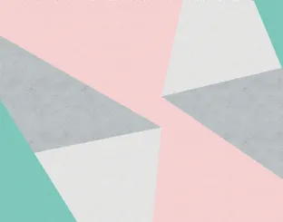 Carta da parati Polygons di Inkiostro Bianco