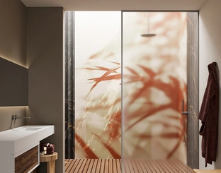 Carta da parati Stoneglass Inkiostro Bianco