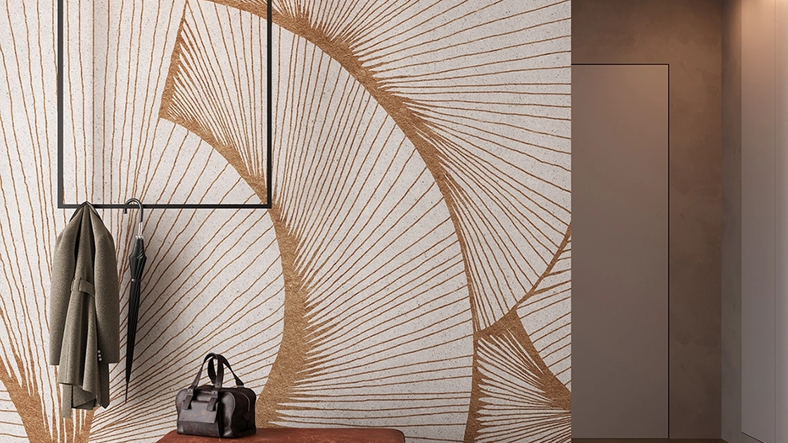 Carta da parati Zephyr di Inkiostro Bianco