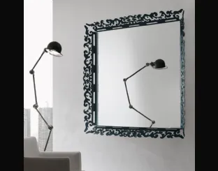 Specchio Mirror con cornice in plexiglass di Ponti Terenghi