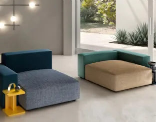 Pouf Tetris modulari e componibili di Doimo Salotti