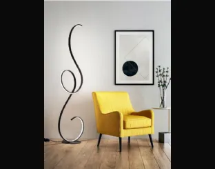 Lampada Flok in metallo verniciato di Ondaluce