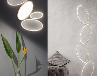 Lampada da terra Rice di Ondaluce