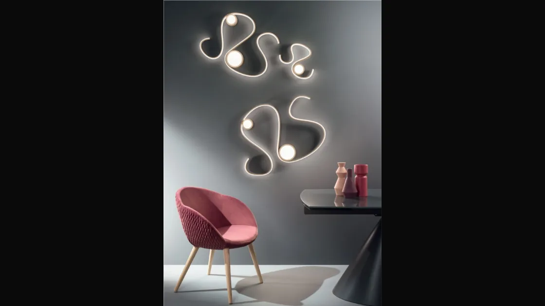 Lampada Snake dimmerabile di Ondaluce