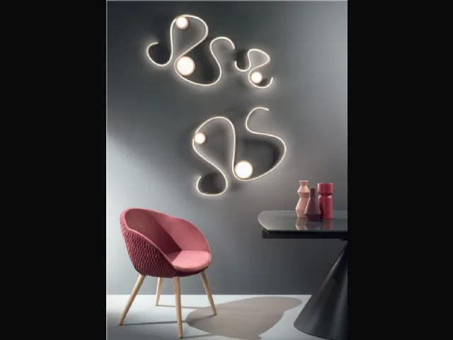 Lampada Snake dimmerabile di Ondaluce