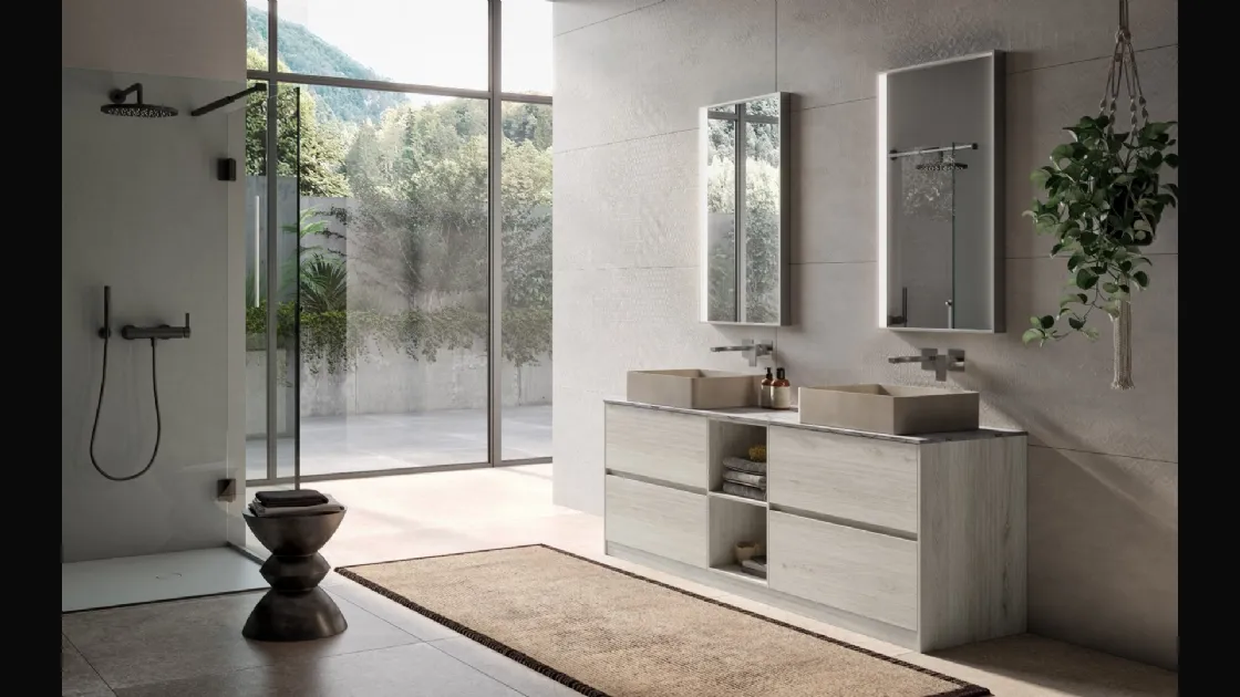 Mobile da Bagno a terra Talent 03 di Arredoquattro