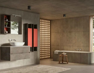 Mobile da Bagno sospeso Volo Evolution 02 di Arredoquattro