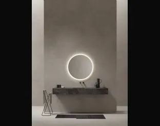 Mobile da Bagno sospeso in marmo Azuco 24 03 di Milldue