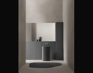 Mobile da Bagno a terra finitura Sillmatt Lavica Caba 24 05 di Milldue