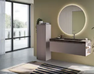 Mobile da Bagno sospeso Genius 06 di Arredoquattro