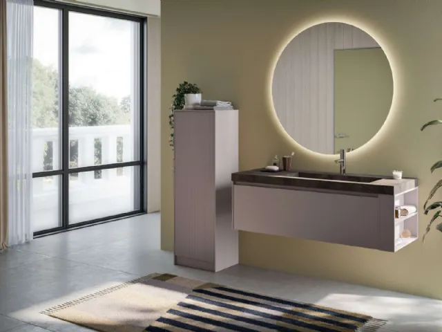 Mobile da Bagno sospeso Genius 06 di Arredoquattro