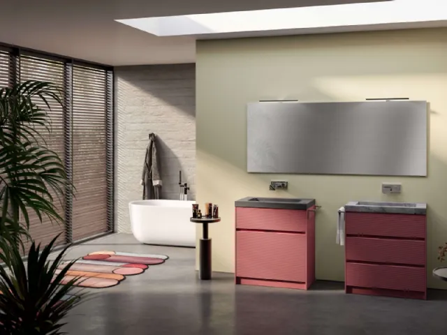Mobile da Bagno a terra Genius 07 di Arredoquattro