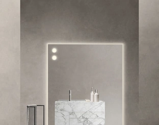 Mobile da Bagno in marmo Bianco arabescato Touch 24 02 di Milldue