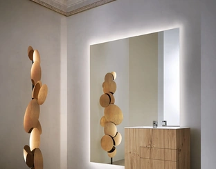 Mobile Bagno da appoggio in rovere barrique Touch 24 04 di Milldue