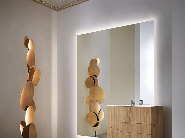 Mobile Bagno da appoggio in rovere barrique Touch 24 04 di Milldue