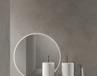 Lavabo freestanding in milltek laccato Tube 24 02 di Milldue