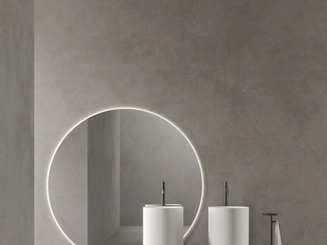 Lavabo freestanding in milltek laccato Tube 24 02 di Milldue