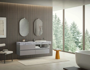 Mobile da Bagno sospeso Volo Evolution 03 di Arredoquattro