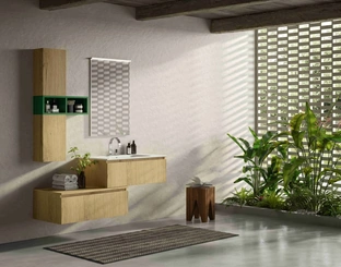 Mobile da Bagno sospeso Volo Evolution 05 di Arredoquattro