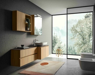 Mobile da Bagno sospeso Volo Evolution 08 di Arredoquattro