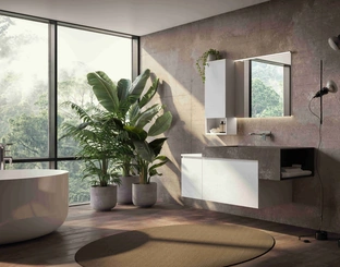 Mobile da Bagno sospeso Volo Evolution 09 di Arredoquattro