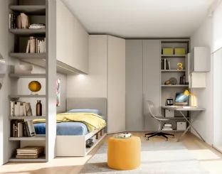 Cameretta a ponte Layout 02B di Doimo Cityline