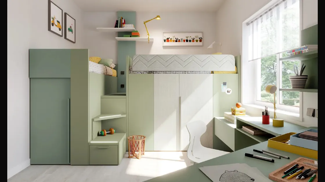 Cameretta Layout 10B di Doimo Cityline