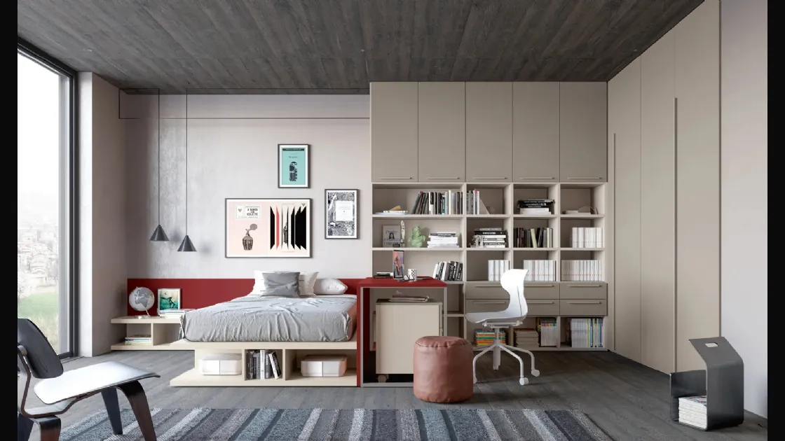 Cameretta Layout 15A di Doimo Cityline