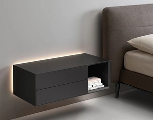 Comodino sospeso Domino Mono di Sangiacomo