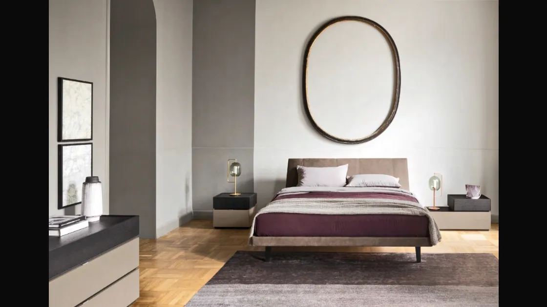 Letto Febo 03 con testiera di Sangiacomo