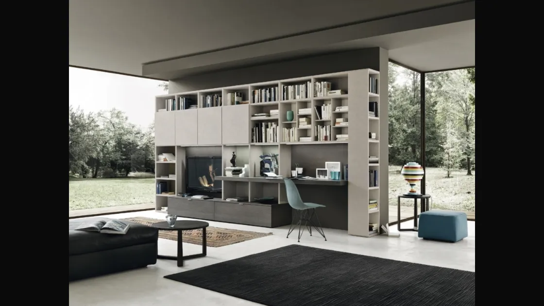 Libreria Modo Comp M6C96 di Sangiacomo