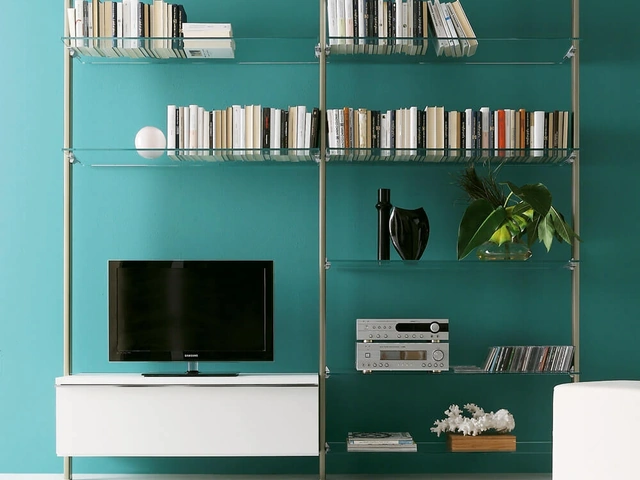 Libreria Portofino in metallo, vetro e laccato di Ponti Terenghi