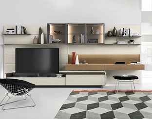 Parete Attrezzata Cabaret Step di Sangiacomo