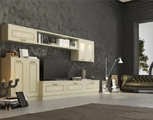 Parete Attrezzata in legno Verona III di Arredo3