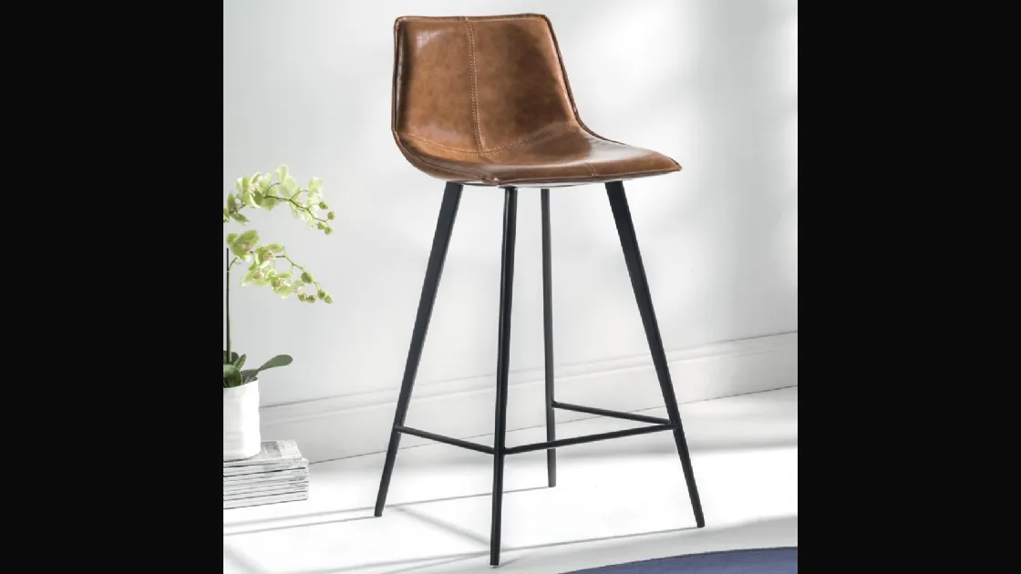 Sgabello Dublin Stool 4 gambe 80 di La Seggiola