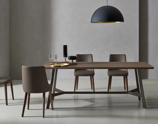 Sedia Eva in tessuto imbottito di Sangiacomo