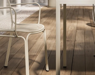 Sedia Filo Plus in metallo verniciato di Arredo3