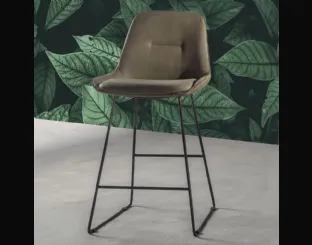 Sgabello Norway Stool a slitta di La Seggiola