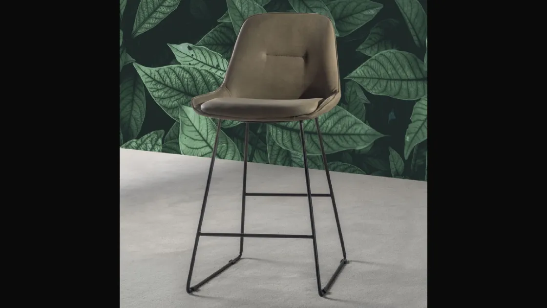Sgabello Norway Stool a slitta di La Seggiola