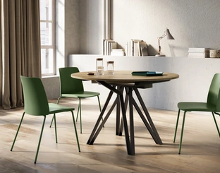 Tavolo rotondo allungabile York di Arredo3