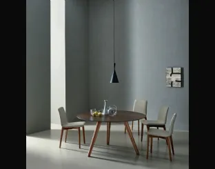 Tavolo Bistrot in ceramica Ossido Bruno di Sangiacomo