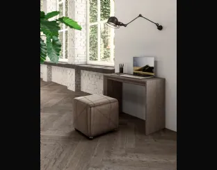Consolle allungabile in Rovere dotata di 5 prolunghe esterne Golia di Ozzio