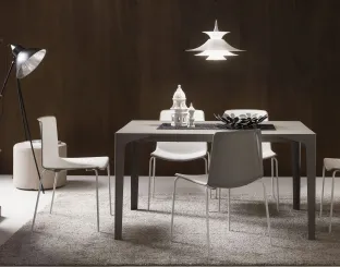 Tavolo moderno allungabile Ettore in laminato di La Primavera