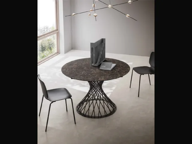 Tavolo rotondo allungabile Franz di La Primavera