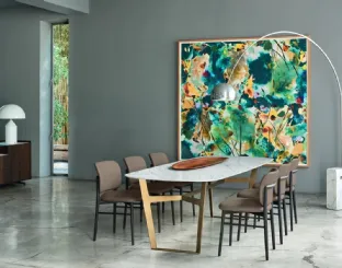 Tavolo Obi in Ceramica di Sangiacomo