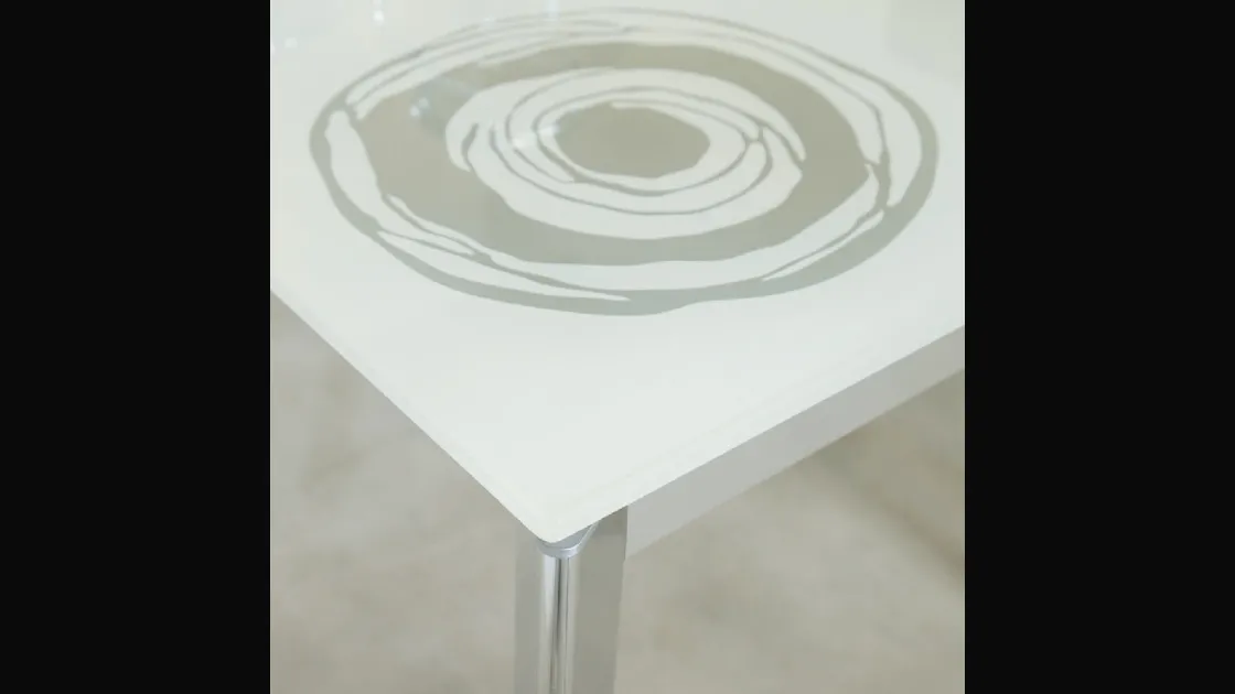 Tavolo con gambe in alluminio Ascanio di Ponti Terenghi